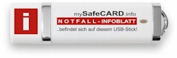 USB Drive mit CarFox Oldtimer und SafeCard