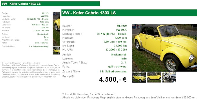 Flyer fr Oldtimer